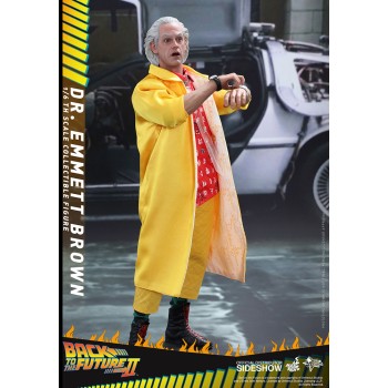Back to the Future II Movie Masterpiece Action Figure 1/6 Dr Emmett Brown 30 cm